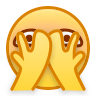 捂眼